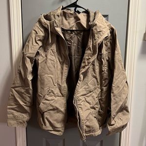 Men’s Tan Winter Jacket Size Medium